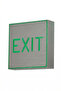 لوحة إرشادية مضيئة (مخرج - Exit) ألومنيوم عالي الجودة - إضاءة خضراء - 7