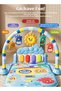 Baby Play Mat Gym with Piano Keyboard,Activity Gym for Newborns 0-36 Months – Kick & Play Musical Mat with Hanging Rattles, Lights & Early Education Toys for Tummy Time, Sit & Play - 5