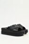 Black Women's Heeled Slippers Pc-7860 - 2