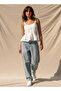 Cotton Peplum Top with Embroidered Detail - 3