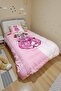 Anime Cherry Spirit Patterned Single Duvet and Pillowcase - 3