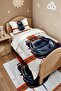 Asi Sürüş Patterned Single Duvet and Pillowcase - 4