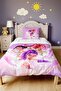 Girl Power Patterned Single Duvet and Pillowcase - 2