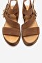 Lorentis Earth Suede Genuine Leather Double Buckle Women's Sandals - 2