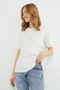 Duck Embroidered Crew Neck Casual T-Shirt - 4