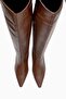 Corvel Tan Skin Genuine Leather Women's Heeled Boots - 2