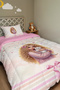 Love Bond Patterned Single Duvet and Pillowcase