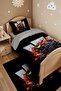 Adrenaline Biker Patterned Single Duvet and Pillowcase - 4