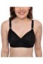 Women's Full Coverage Padded Seamless Minimiser Wirefree Comfort Everyday Bra, Size 32 to 40, B-Cup - 6