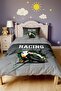 Son Viraj Motor Patterned Single Duvet and Pillowcase - 2