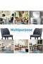 Dining Chairs Set of 2, Modern Upholstered Velvet Side Chairs with Padded Seat & Sturdy Wood - 3