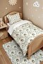 Elegant Duckling Garden Patterned Single Duvet and Pillowcase - 4