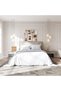 White Duvet Cover with 2 Pillow Shams - Duvet Cover/Quilt Cover Bedding Set (Queen)