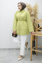 Kuşağı Gold Detailed Shirt Tsd260162 Green - 4
