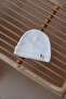 White Balloon Embroidered Baby Hat