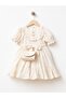 Robası Girl's Dress with Ruffle Bag - 3