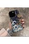 iPhone 13 Pro Compatible Samurai Quotes Print Pattern Shock Absorbing Phone Case Mk01A - 3