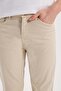 Beige Slim Fit 5 Pocket Sports Pants - 4
