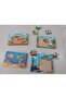 6 Pieces 4 Wooden Puzzles & Jigsaw Set Educational, Montessori Game - 2