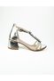 600 Silver Girls' Evening Dress Shoes - 2
