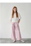 Lcw Girls Studio Brown Girls' Poplin Trousers with Elastic Waist - 3