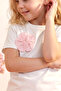 Girl's Top and Bottom Set with Summer Balloon Skirt in Pink - 3