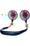 DX2612 Portable Neck Fans, Personal Rechargeable Head Fans for Face, Headphone Wearable USB - 8