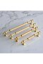 Metal Handle 128 Mm-12.8 cm Gold Gold Furniture Drawer Kitchen Cabinet Cupboard Door Handles Handle - 2