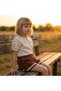Lace Detail Blouse, Cotton/Linen Shorts Pure Summer Set - 3