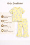 Baby Girl Summer Loose-Fit Top and Bottom Set - 3