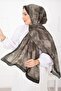 Batik Pattern Bamboo Shawl Series Mink - 2