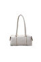 Elegans Faux Leather Women's Shoulder Bag Cream - 2