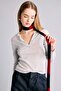 وشاح نسائي رفيع ثنائي اللون H8012AX26SM - 2