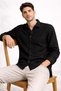 Huffa Men's Cotton Regular Loose Long Sleeve Shirt 7585 - 2