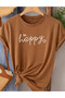Unisex Crew Neck Oversize Cotton T-Shirt