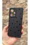 Redmi Note 12 Pro 5g Compatible Mini Black Star Patterned Silicone Shock Absorbing Classic Protective Case - 4
