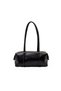 Elegans Faux Leather Women's Shoulder Bag Black - 2