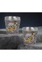 Luxury Sword-Engraved Stainless Steel Set of 2 Premium Shot Glasses – 55 ml