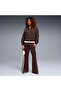 T7 Balloon Sleeve Women's Brown Jacket - 3