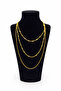 Zeraf Multi-Layered Gold Thin Chain Women's Necklace - 3