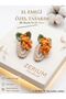 Children's and Women's Knitted Snap Buckle Handmade Botanical Flowers Series - 3