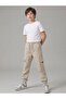 Boys' Lycra Commando Elastic Pants with Pockets - 2
