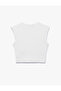 Modal Blend Sleeveless Crew Neck Sports T-Shirt - 4