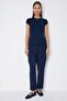 Accessory Detailed Short Sleeve Basic Blouse - 4