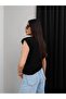 Zero Sleeve Padded Basic Tshirt - 5