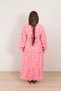Pink Printed Tiered Maxi Dress - 2