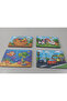 6 Pieces 4 Wooden Puzzles & Jigsaw Set Educational, Montessori Game - 4