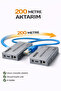 200m HDMI Kvm Extender Cat6 Rj45 Extension Device USB Powered Full Hd 1080P - 2