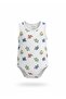 Baby Bodysuit with Snap Fasteners 100% Cotton Newborn Bodysuit Unisex - 2