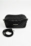 Black Quilted Strap Women's Bag - 2